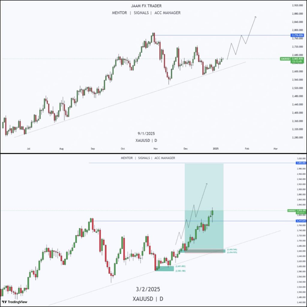 XAUUSD D1 Buy Setup